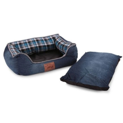 Коврик лежанка для собак и кошек с подушкой Gaodangchongwu размер M